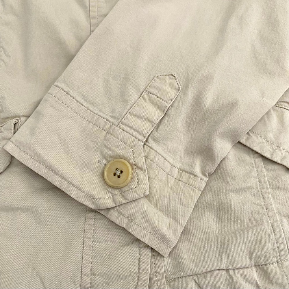 Talbots Petites Beige Button Front Jacket, Petite… - image 6